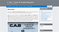 Desktop Screenshot of cabsalud.com
